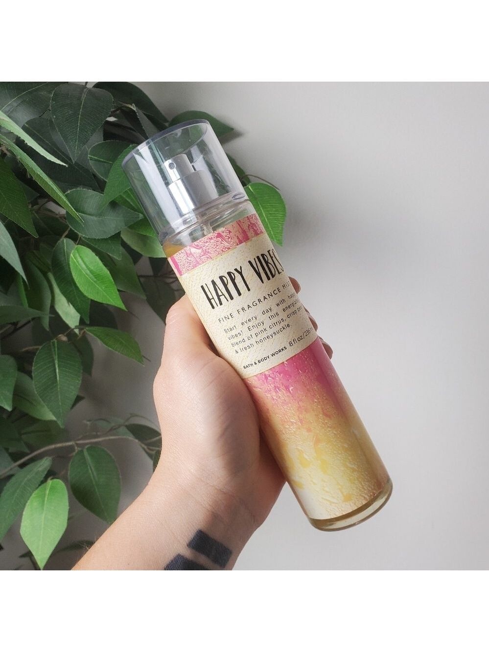 Bath & Body Works Happy Vibes Citrus Honeysuckle 8oz